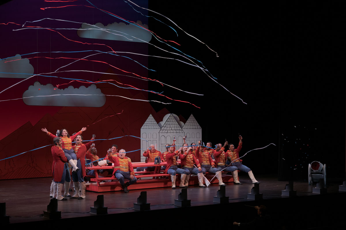 The Daughter of the Regiment (Opera Orlando) Photo: The Bearded Lens