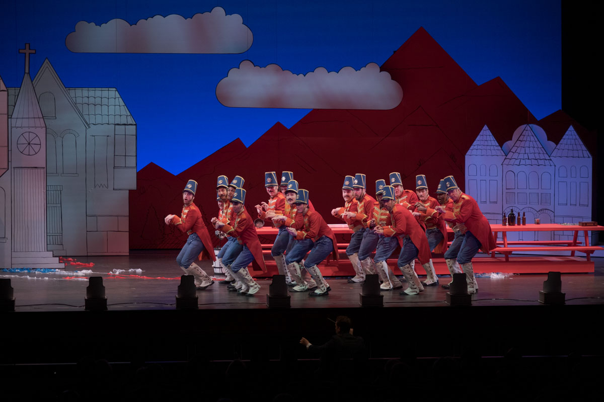 The Daughter of the Regiment (Opera Orlando) Photo: The Bearded Lens